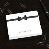 の結婚Bow Tie Groomswoman Post it Notes ポストイット