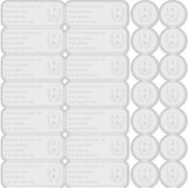 の結婚Crest個人の名前のアドレスとシール シール (正面)