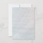 の結婚dandelionと音楽RSVP 出欠カード (裏面)