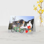 の結婚DIY中国のグリーティングカード カード (黄色い花)