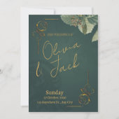 の結婚Giftful Keepsake -結婚お祝い 招待状 (正面)