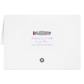 の結婚Gown Purple水平ブラック (裏面横)