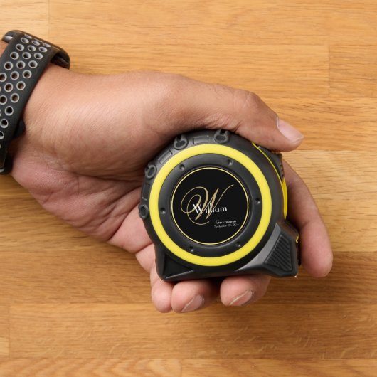 の結婚groomsmanギフトモノグラムスクリプト名モダン メジャー (ホーム)