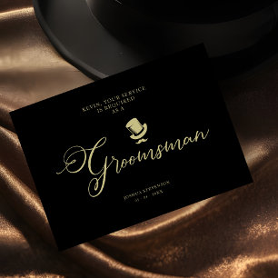 の結婚Groomsmanミニマおもしろいリスト