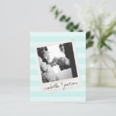 の結婚Instagramフォトレトロフレームカスタム文字 (スタンド正面)