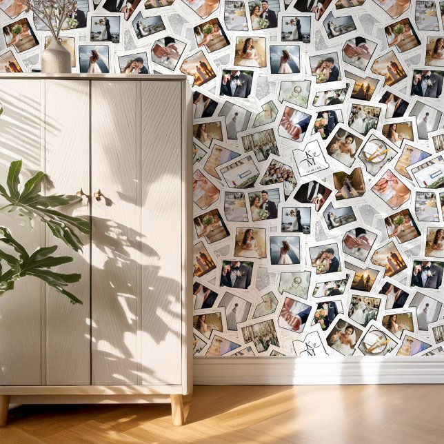 の結婚Keepsake 30フォトコラージホワイトID1065 壁紙 (クリエイターアップロード済み)