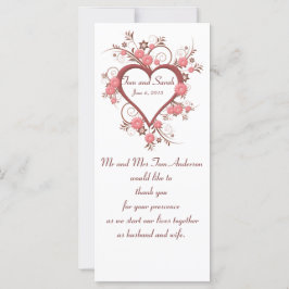 の結婚Keepsake Favor、ファンシーハート・フレーム