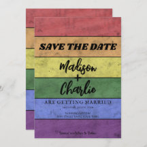 の結婚LGBTフラグプライドヴィンテージ日付の保存