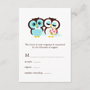 の結婚OWLS RSVP