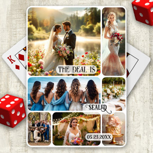 の結婚Photo Collage Keepsakeトランプ トランプ