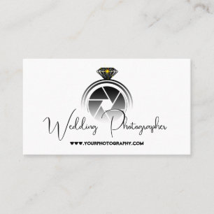 の結婚Photographer v2 (Camera Flashを使用) 名刺