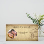 の結婚Rome Photo Announcement 案内状 (スタンド正面)