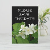 の'結婚Save the Date'カード 招待状 (スタンド正面)
