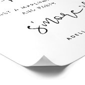 の結婚S'more Station Sign ポスター (角)