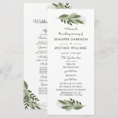 の結婚Sprigsプログラム プログラム (正面/裏面)