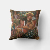 の結婚St George、プリンセスSabra by Rossetti クッション (裏面)