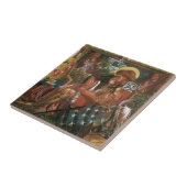 の結婚St George、プリンセスSabra by Rossetti タイル (側面)