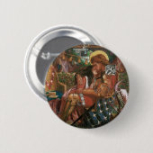 の結婚St George、プリンセスSabra by Rossetti 缶バッジ (正面&裏面)