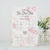 の結婚Tic-Tac-Toe装飾テーブルゲームフローラ (スタンド正面)