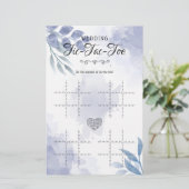 の結婚Tic-Tac-Toe装飾テーブルゲームフローラ (スタンド正面)