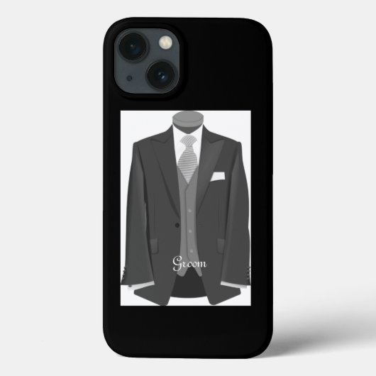 の結婚Tuxedo新郎ケース – メイトiPhoneケース Case-Mate iPhoneケース (裏面)