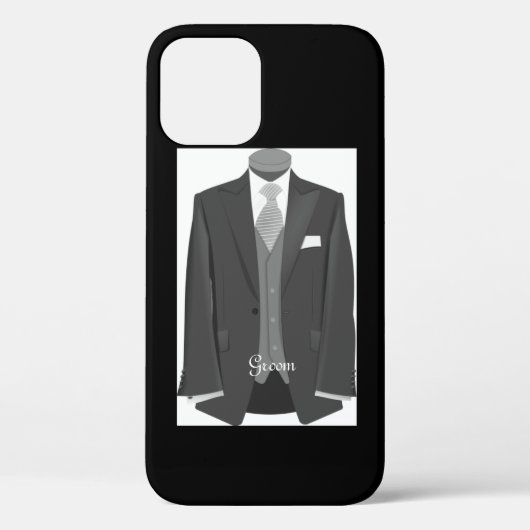 の結婚Tuxedo新郎ケース – メイトiPhoneケース Case-Mate iPhoneケース (裏面)