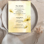 の結婚Vellum用写真の背景カード 招待状