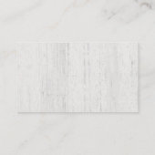 の結婚Webサイトのエンクロージャカード | ロマン素朴チック エンクロージャーカード (裏面)