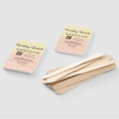 の結婚webサイトの追加Q Rコードスキャンの追加名前日付ye ハンドファン (組立なし)