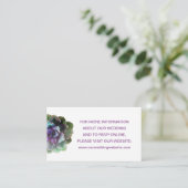 の結婚webサイトまたはレジストリ情報エンクロージャ エンクロージャーカード (スタンド正面)