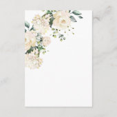 の結婚WebサイトエンクロージャカードQRコードRSVP Boho エンクロージャーカード (裏面)