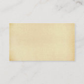 の結婚Webサイトカード |古いヴィンテージアンティーク エンクロージャーカード (裏面)