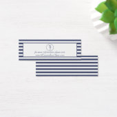 の結婚Webサイトカード 航海の| Blue Seahorse (デスク)