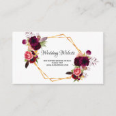 の結婚webサイト詳細フローラセージ緑 エンクロージャーカード (正面)