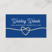 の結婚Webサイト エンクロージャーカード (正面)