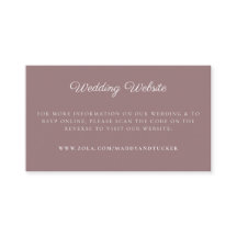 の結婚Webサイト |ミニマリストメールRSVP QRコード