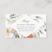 の結婚Webサイト | QRコードスキャンエンクロージャカード エンクロージャーカード (正面)