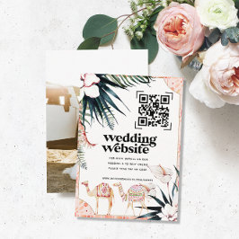 の結婚Webサイト | QRコードスキャンフォト エンクロージャーカード