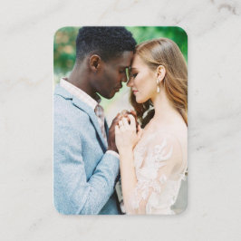 の結婚Webサイト | QRコードフォトRSVP エンクロージャーカード