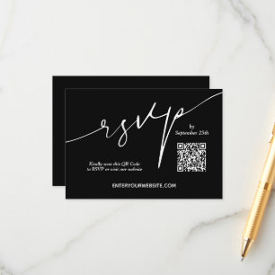 の結婚WebサイトQRコード エンクロージャーカード
