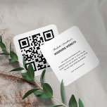 の結婚WebサイトQRコードRSVPオンラインミニマリスト エンクロージャーカード<br><div class="desc">の結婚WebサイトQRコードRSVPオンラインミニマリストエンクロージャカード</div>