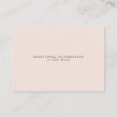 の結婚WEB |水色の白い葉 名刺 (裏面)