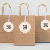 の結婚website cream QR詳細情報rsvp ラウンドシール