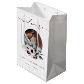 の結婚Welcome Photo抱き枕 ミディアムペーパーバッグ (裏面アングル)