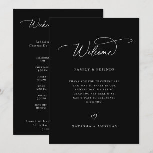 の結婚Welcome Weekend Timeline プログラム