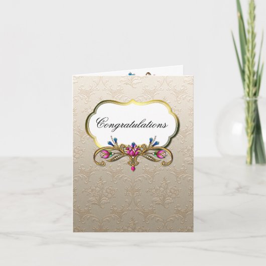 の結婚Wishes Greeting Card カード (正面)