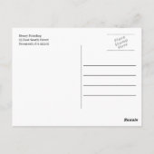 の絵を描はがき ポストカード (裏面)