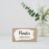 の絵を描カスタムQR 名刺 (スタンド正面)