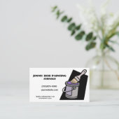 の絵を描サービス会社 名刺 (スタンド正面)