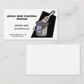 の絵を描サービス会社 名刺 (正面/裏面)